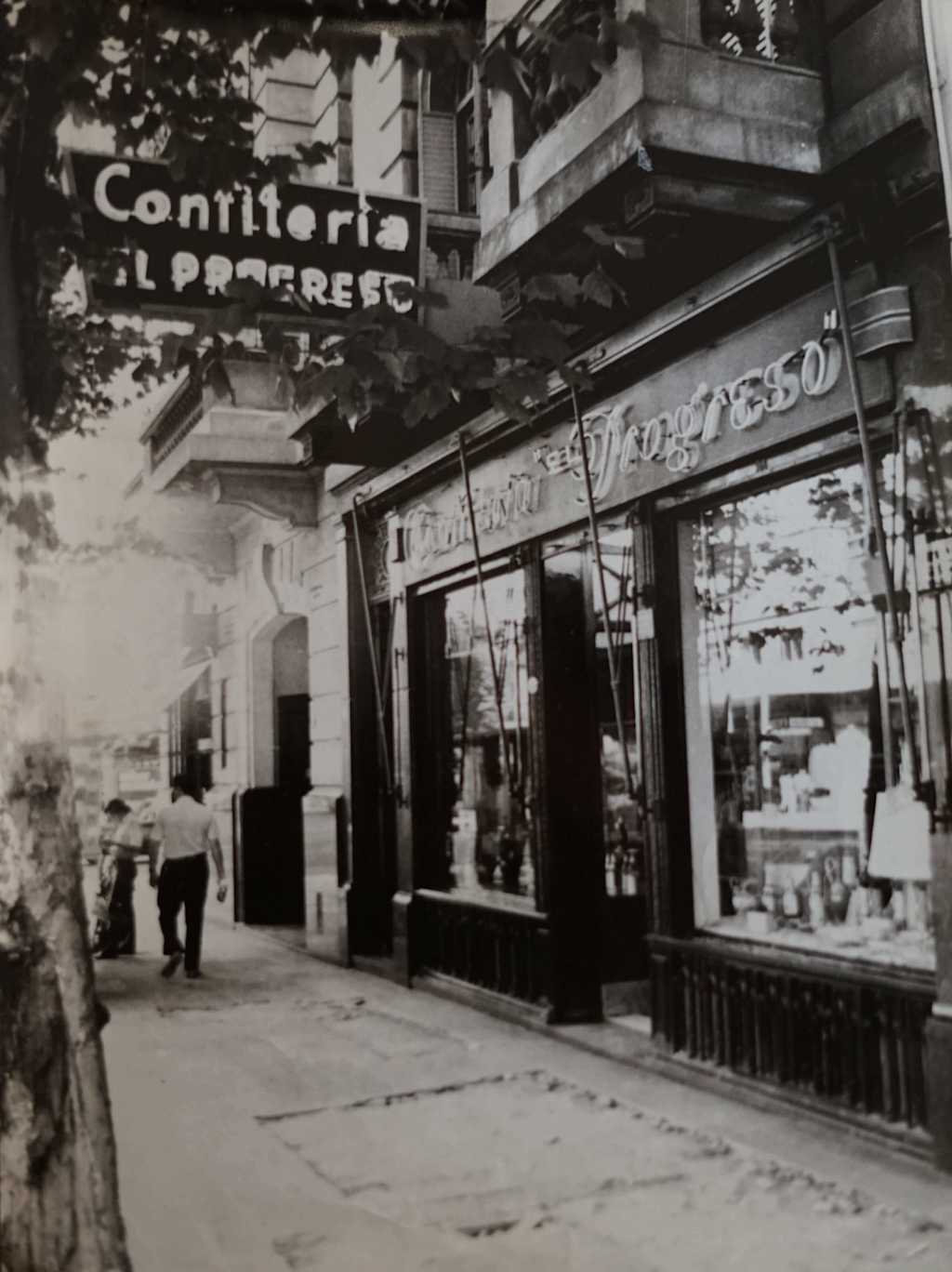 Fachada en el año 1972