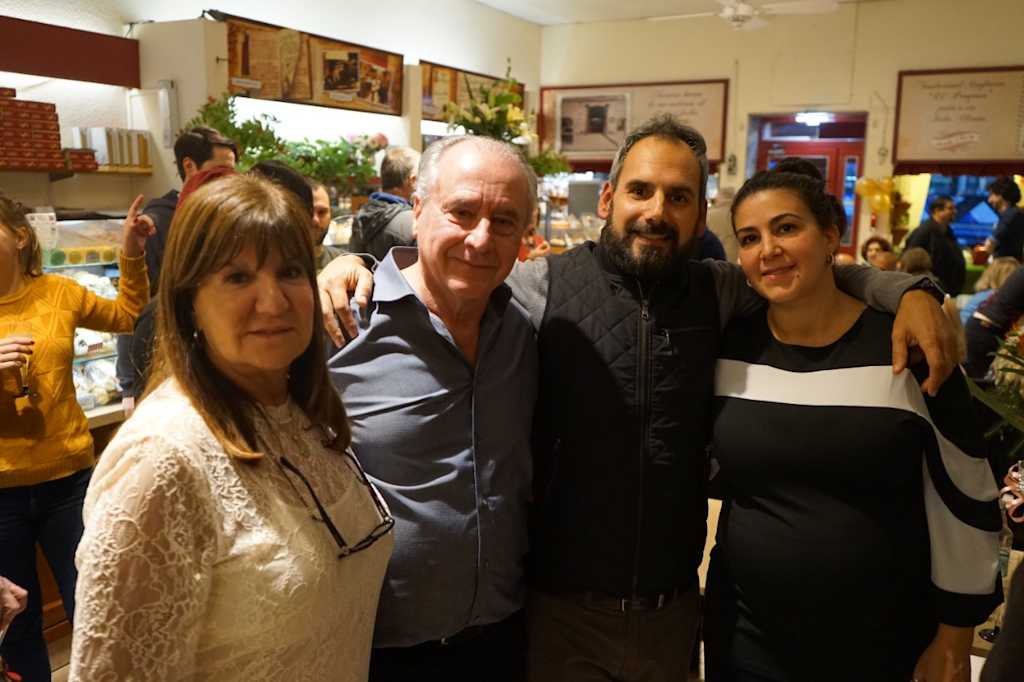 Hector Brignole y familia